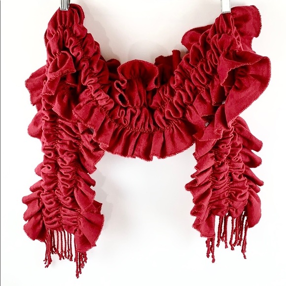 ❤️Hearts on Fire Red Shades BUNDLE Mixed Scarves❤️ - Picture 6 of 16